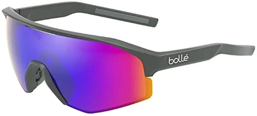 Preiswert Bollé Sportbrille Lightshifter XL titanium matte, Scheibe Volt Ultraviolet