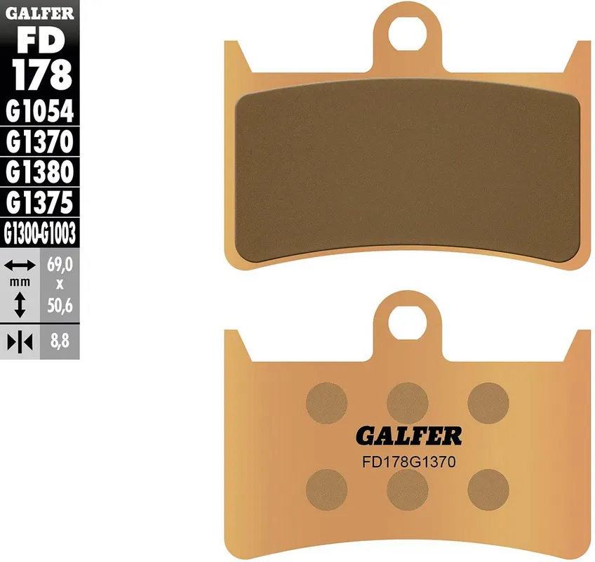 Abverkauf Galfer Bremsbelag FD178 - G1370