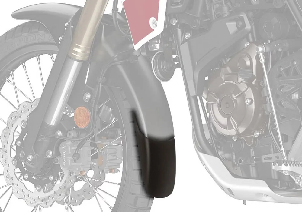 Rabatt BODYSTYLE Kotflügelverlängerung vorne ABS Kunststoff schwarz-matt für YAMAHA Ténéré 700, Ténéré 700