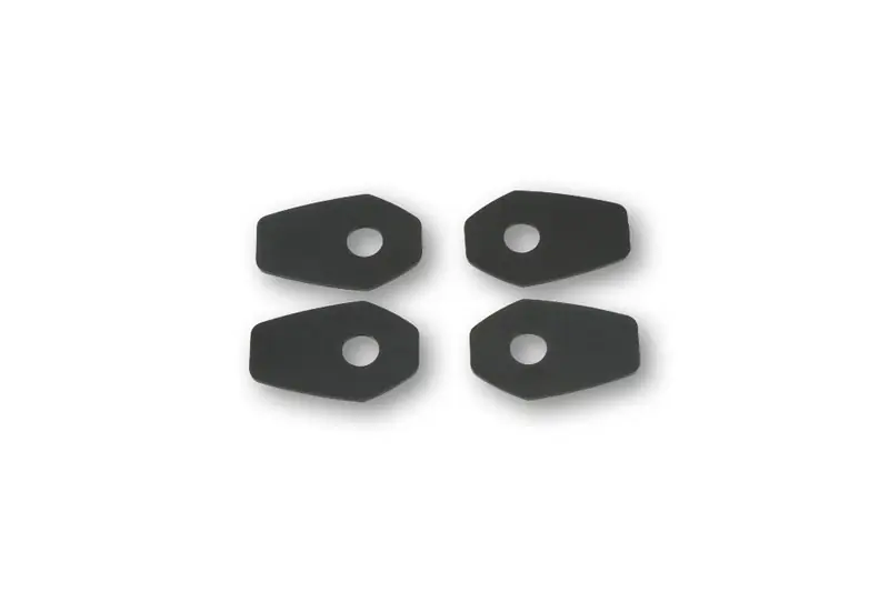 Kracherpreis HIGHSIDER smart Montageplatten Indy Spacer Schwarz Für diverse Kawasaki, Yamaha, Suzuki