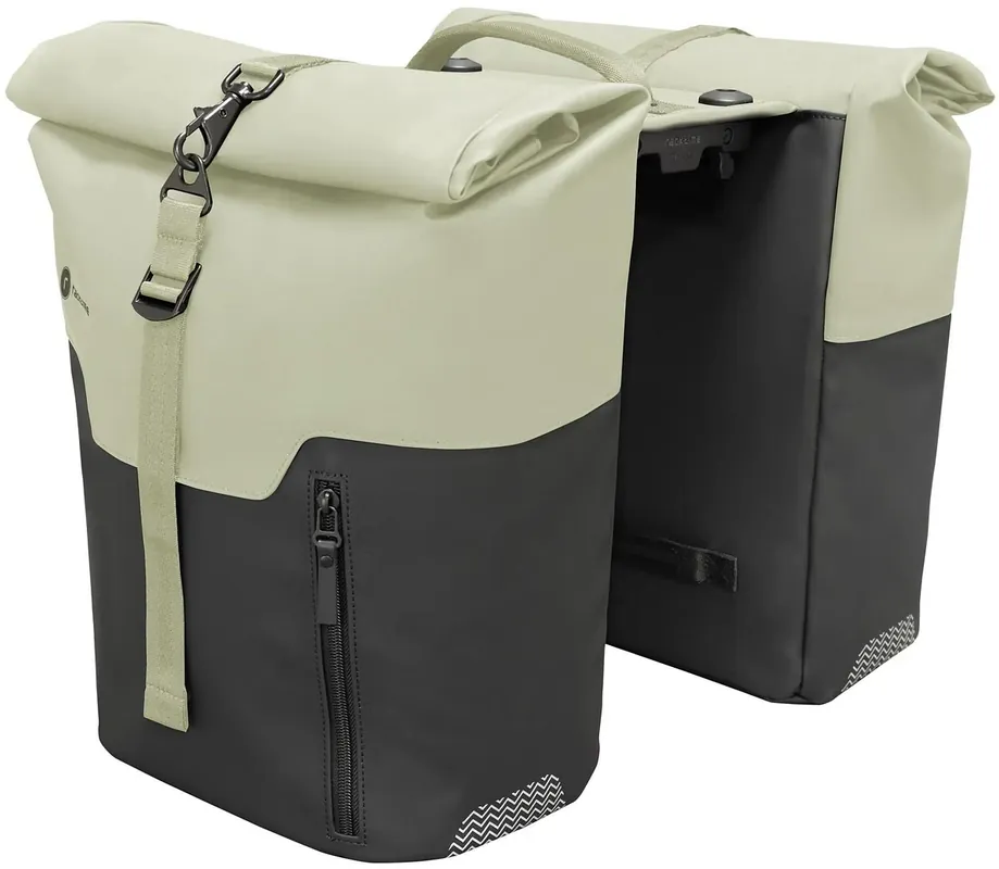 Wochenendangebot Racktime Doppeltasche Virgil 34 l schwarz/pistazie