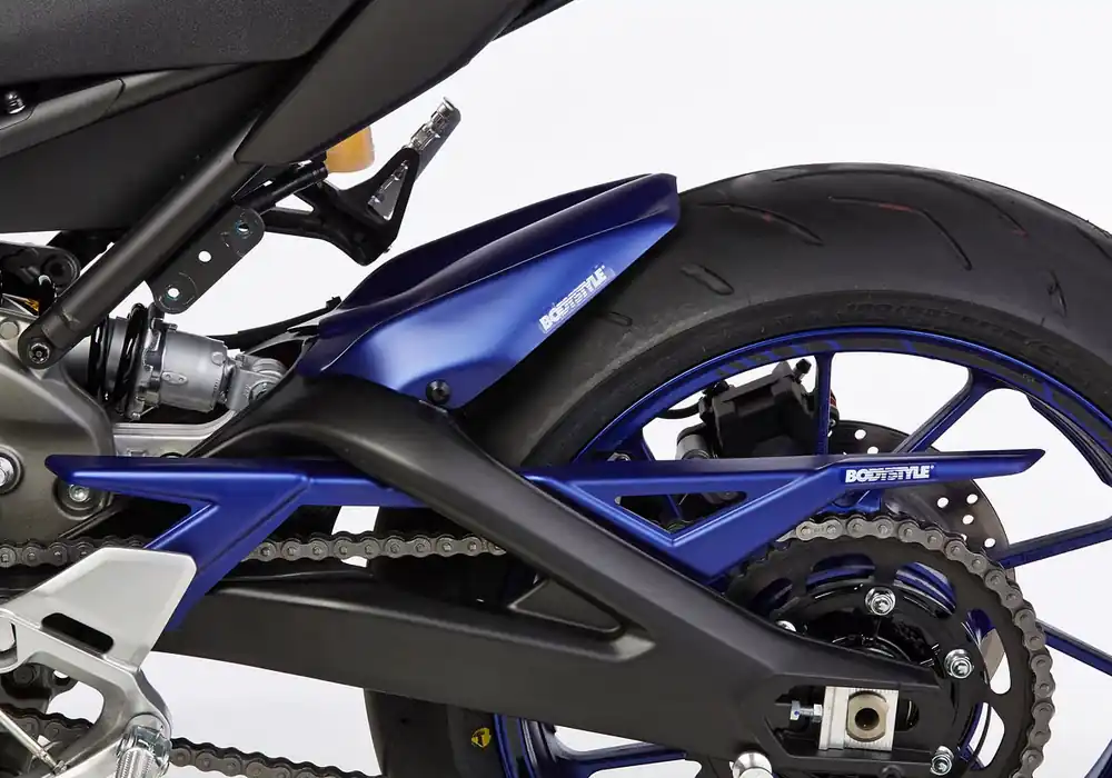 BODYSTYLE Sportsline Hinterradabdeckung ABS Kunststoff blau für YAMAHA Tracer 900 Nur Für Kurze Zeit
