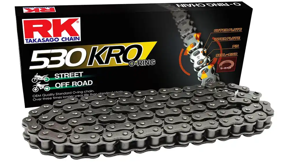 RK Kette 530KRO 100 Glieder Markenprodukt