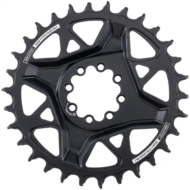 SRAM Kettenblatt Eagle S1000 Transmission 30 Zähne schwarz Aluminium Nur Für Kurze Zeit