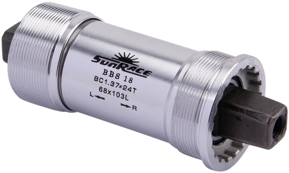 Sichere Zahlung Sunrace Innenlager BBS18/BBS19 103 mm silber