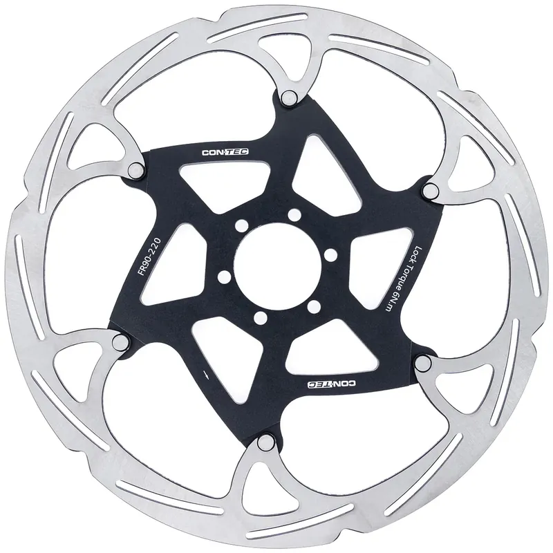 CONTEC Bremsscheibe CDR-LW-6B 220 mm silber,schwarz Sonderangebot
