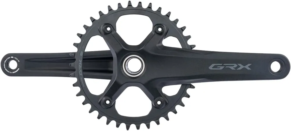 Shimano Kettenradgarnitur GRX FC-RX610 38 Zähne 172,5 mm schwarz Garantierte Lieferung