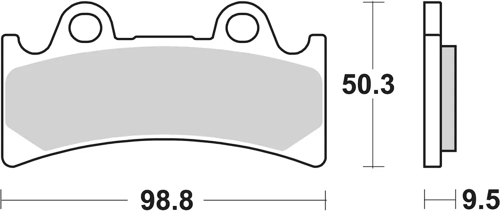 SBS Bremsbelag 683HF Street Ceramic Preisknaller