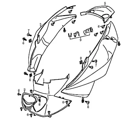 Knallerangebot Dekorblende links Abdeckkappe Dekogitter FIG32-9