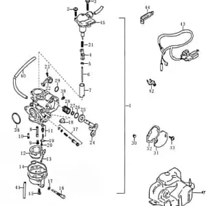 Rex RS250 Dichtung Abdichtung 50ccm 2Takt FIG E5-32-neu SEAL Gasket 50ccm-2Takt Scooter Ersatzteil Service Inpektion Direktimport Nur Heute