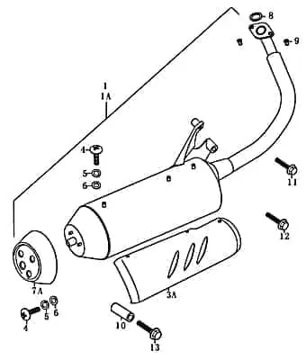 Rex RS125 Federring Sprengring 125ccm 4Takt FIG 19D-5-neu Federscheibe 125ccm-4Takt Scooter Ersatzteil Service Inpektion Direktimport Expressversand