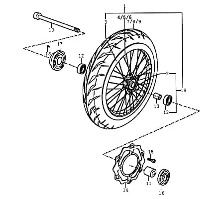 Speiche 178mm, 20 Grad Radspeiche FIG.C30A-5 Versand Am Gleichen Tag