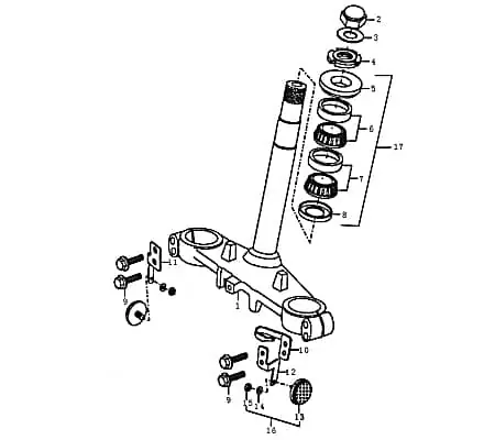 Unterlegscheibe Distanzscheibe FIG.C7A-3 Sonderaktion