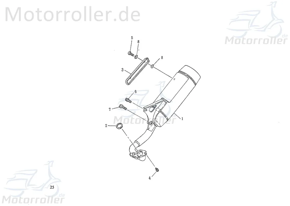 Sonderangebot SMC Quad 170 Unterlegscheibe Distanzhalter 170ccm 4Takt 79937 U-Scheibe Washer Beilagscheibe Ausgleichsscheibe Distanz-Scheibe ATV UTV