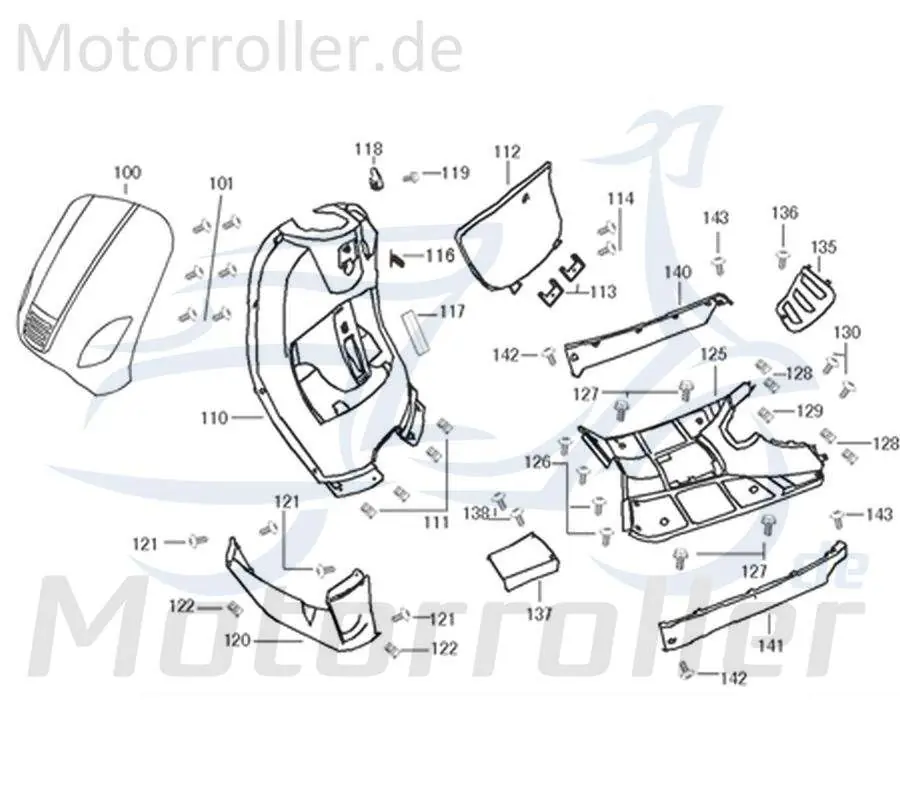 Kreidler Flory 50 Classic Trittbrettverkleidung links pink 741680 Seitendeckel Seitenabdeckung Seitenleiste Seitenverkleidung Seitencover Rabatt