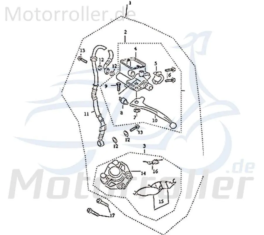 Top-Seller Kreidler e-Florett 3.0 Bremsbeläge Bremsklötze Bremsbacken Bremsschuhe 733635 Bremsbelag Elektroroller E-Roller