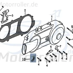 Bremszugführung 11382-GY6A-9000 Top-Seller