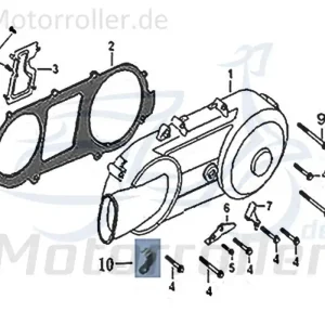Dichtung, Motorgehäuse l. Abdichtung 11395-GY6A-9000 Neue Kollektion