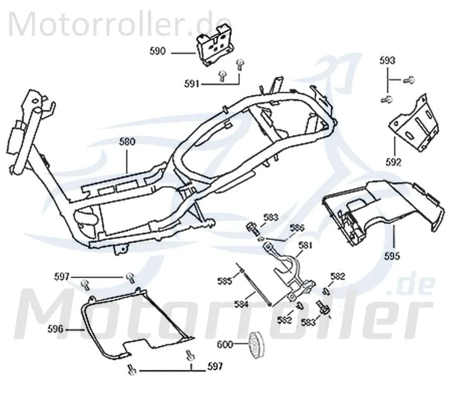 Letzte Chance Distanzbuchse Distanzhülse Distanzring Scooter 99121-F8-9000 Distanz-Hülse Passhülse Passbuchse Moped Ersatzteil Service Inpektion