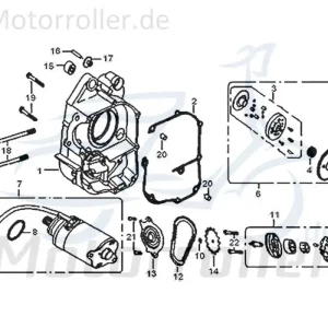 Begrenztes Angebot Anlasserfreilauf Anlasser-Freilauf Scooter 2812A-GY6A-9000 Starterkupplung Elektrostartfreilauf E-Starterfreilauf Elektrostart-Freilauf