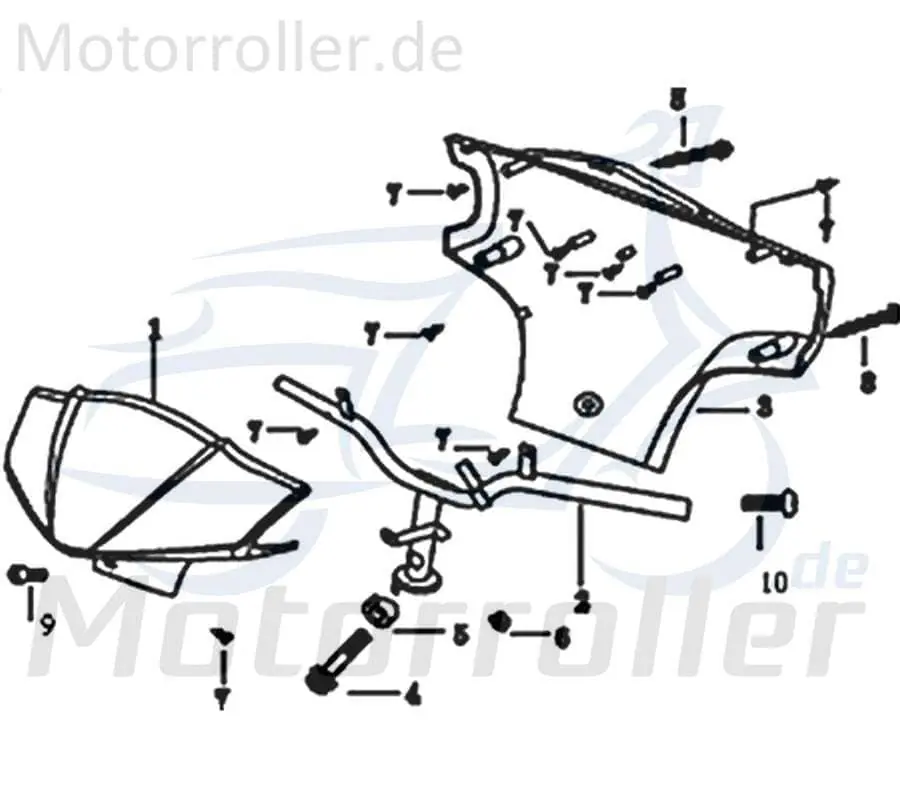 Wochenendangebot Tachometerverkleidung Lenkerabdeckung 403-HDDMI-001B