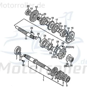 Angebot Kreidler DICE CR 125 Ritzel 14 Zähne Kettenrad 780310 Zahnrad Steuerrad Ketten-Rad Zwischenrad Steuer-Rad Zahn-Rad Getrieberad