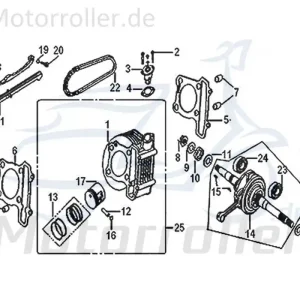 Dichtung, Zylinderkopf Abdichtung 12251-GY6A-9000 Ausverkauf