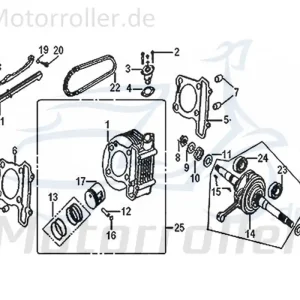 Dichtung, Zylinderfuß Abdichtung 12191-GY7A-9000 Sonderangebot