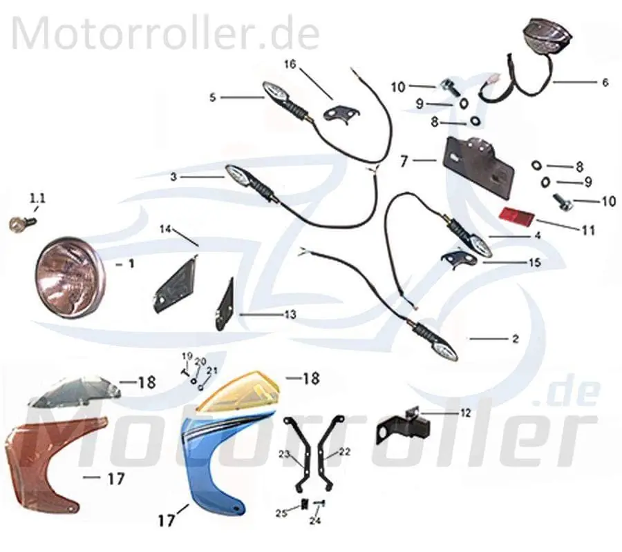 Ausverkauf Kreidler DICE CR 125i NPJ Blinkerhalter hinten links Blinkerbefestigung 781435 Blinker-Halterung Blinkerhalterung Blinker-Befestigung