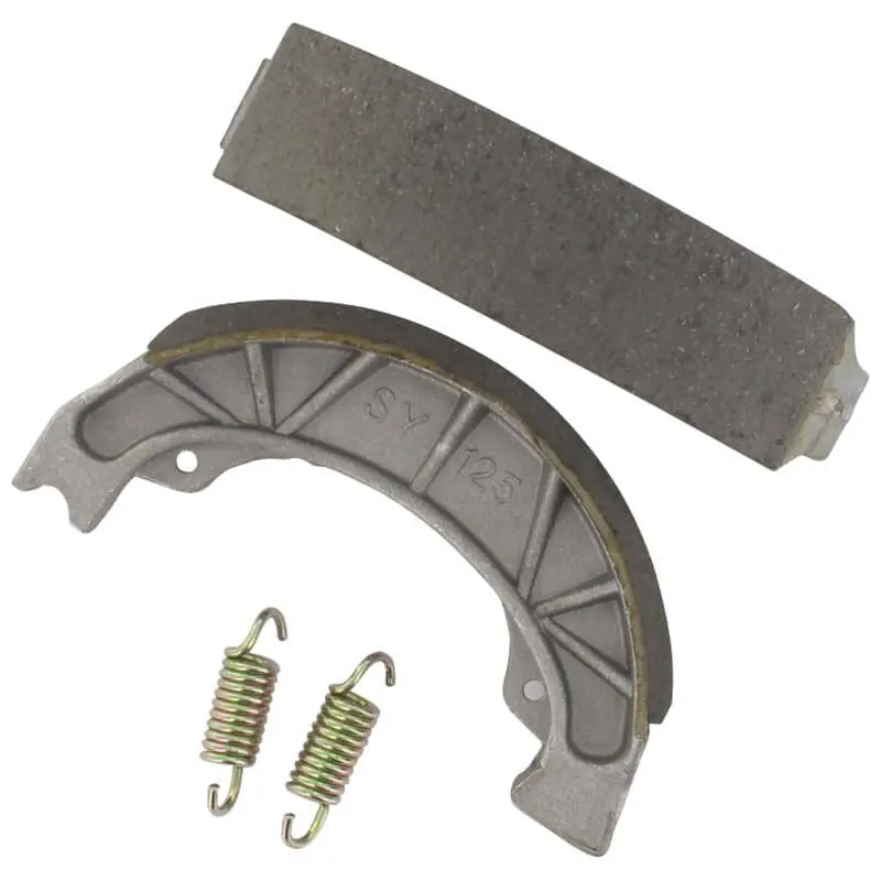 Solange Der Vorrat Reicht Rex Stratos Montana 50 Trommelbremse-Beläge Scooter Motorroller Bremsbeläge Bremsbelag 50ccm 2Takt 1E40QMB YY50QT-28 50cc 2T