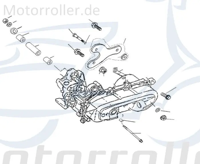 CPI Crab 100 O-Ring Gummidichtung 100ccm 2Takt 91307-111-000 Dichtring Gummiring Oring Gummi-Ring Dicht-Ring Quad ATV UTV Ersatzteil Garantierte Lieferung