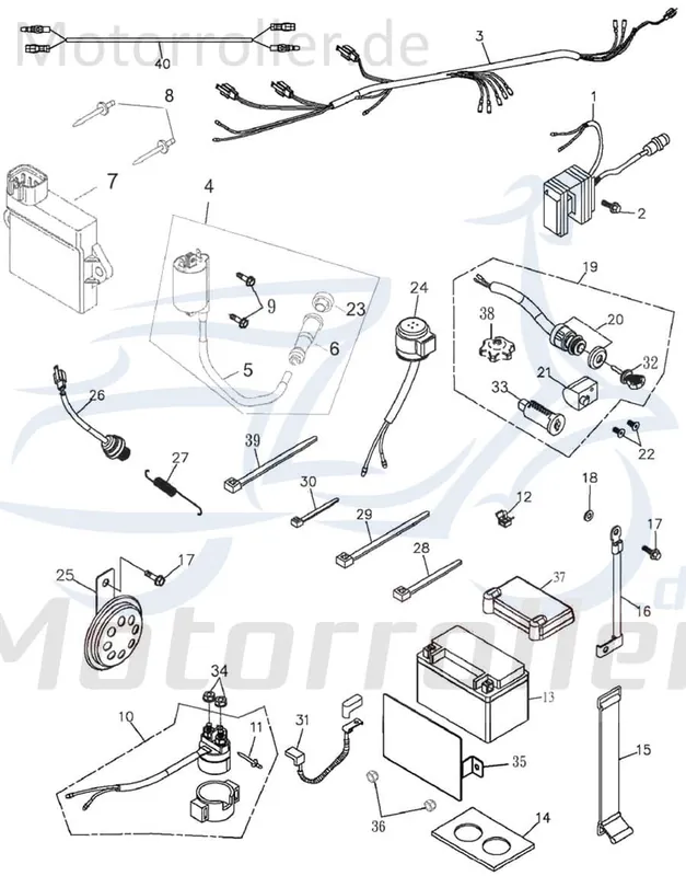 Neu Gleichrichter / Regler 31600-179-000