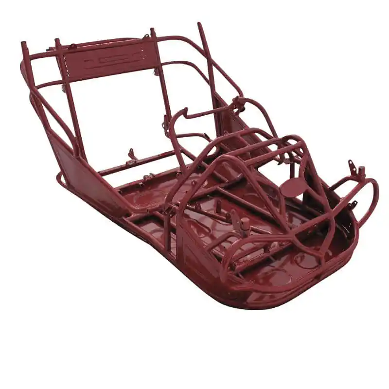 Expressversand Rahmen rot Fahrgestell Tongjian Strassenbuggy 150 2.000.044-R Eppella ECM TBM Twister Hammerhead Wangye Kasea Buggy