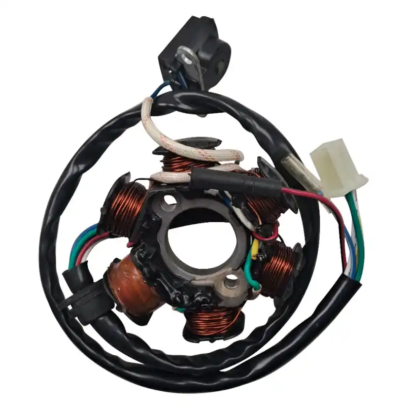 Ankerplatte 6-spulig Lichtmaschine Tongjian Strassenbuggy 150 M150-1051200-6 Eppella ECM TBM Twister Hammerhead Wangye Kasea Buggy Neu