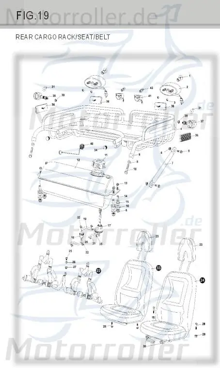 Jetzt Bestellen Bundschraube M8mm Tongjian Maschinenschraube 250ccm 4Takt Flanschschraube Flansch-Schraube Maschinen-Schraube Bund-Schraube Buggy