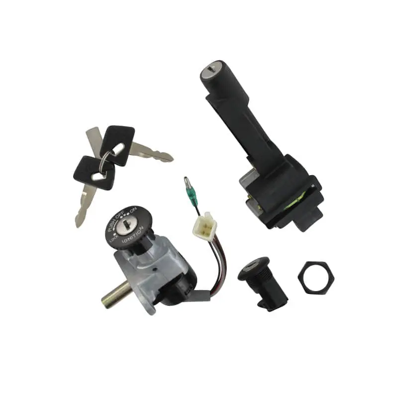Finale Aktion Schlosssatz ab FG NR 42551 Rex Zündschloss 50ccm 2Takt Schloss-Set Zünd-Schloss 1E40QMB