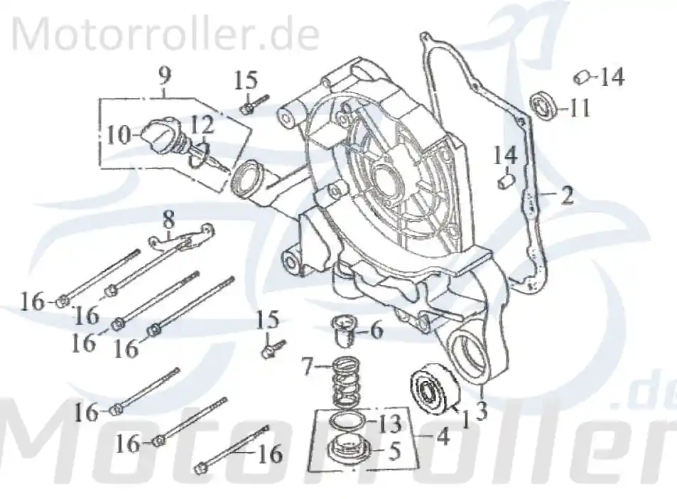 Kappe Verschlusschraube Kreidler F-Kart 170 Schutz 81354 Verkleidung Blende Deckel Abdeckung Haube Abdeckhaube Schutzhaube Überdeckung Sonderangebot