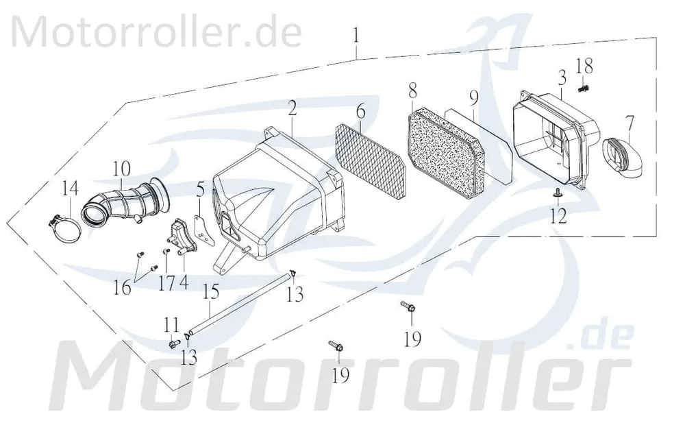 Günstig Kreidler F-Kart 170 Grobsieb 170ccm 4Takt 13434-CRS-00 170ccm-4Takt Ersatzteil Service Inpektion Direktimport