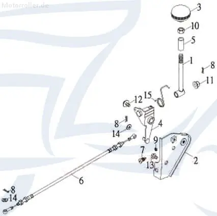 Sofort Bestellen Lichtschalter Rückwärtsgang Rex Quad 50 Knopf ATV 50ccm 2Takt Ausschalter Einschalter Scheinwerferschalter Licht-Schalter Explorer UTV