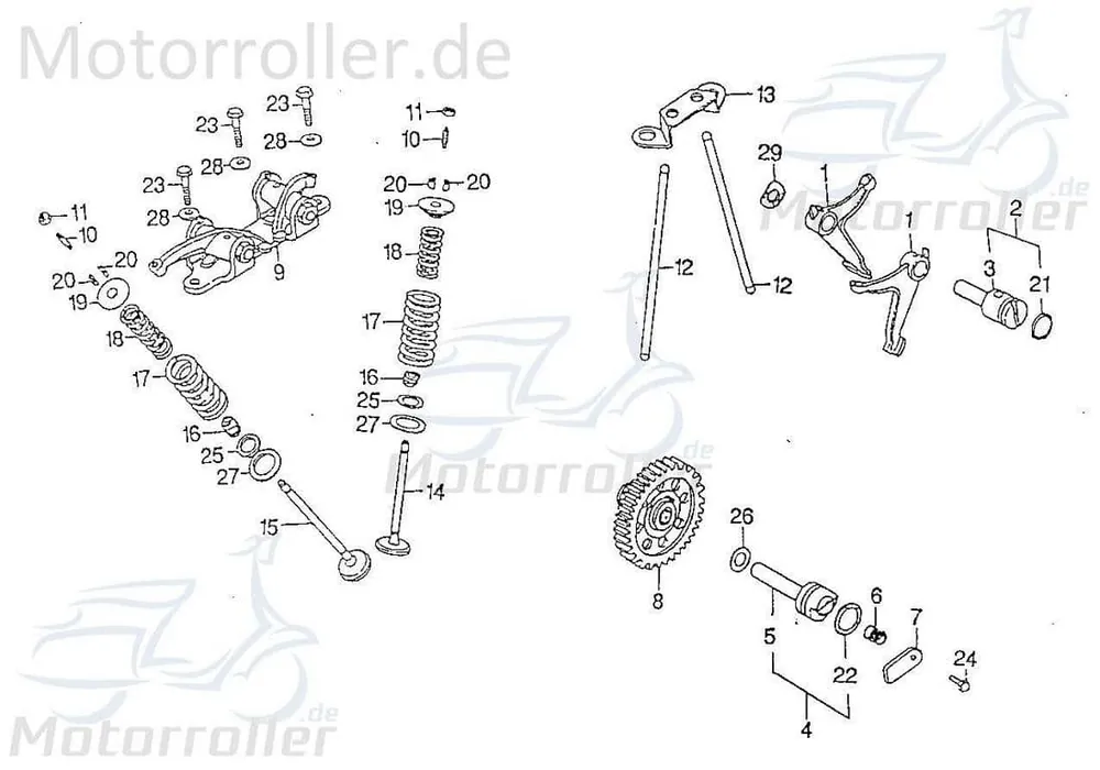 Rex Chopper 125 Sechskantsschraube 150ccm 4Takt 96210-08028-B Bundschraube Flanschschraube Sechskantkopfschraube 150ccm-4Takt Motorrad Schnäppchen
