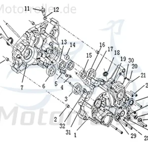 Angebot Fixierschraube Kreidler DICE SM 50 LC Justierschraube 733059 Anlasser Motorrad Supermoto 50 DD Ersatzteil Service Inpektion
