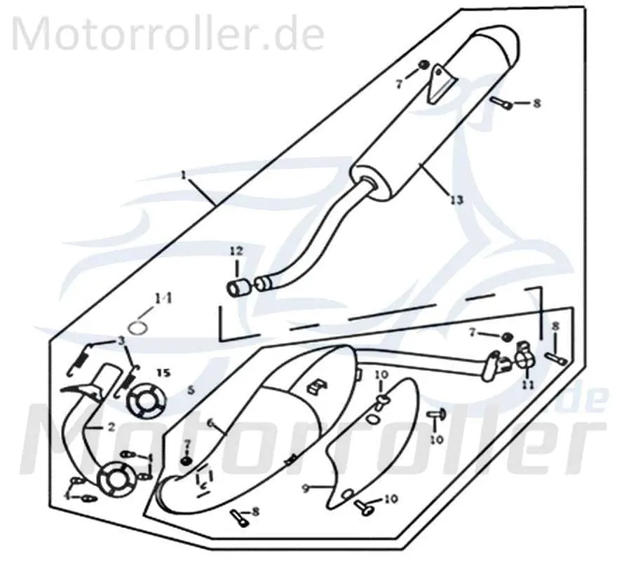 Kreidler DICE SM 50 LC Krümmerdichtung 50ccm 2Takt 225-05Y2-001-203 Dichtungsring Dichtring Auspuffdichtung Flanschdichtung Motorrad Schnäppchen