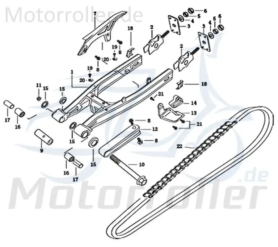 Sonderaktion CPI SX 50 Supercross Justierplatte 50ccm 2Takt 221-12Y2-001-006 Minarelli liegend Motorrad Supermoto 50 DD Moped Ersatzteil Service