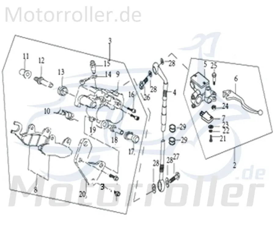 Saisonangebot Scheibe, U-Scheibe Motorrad 50ccm 2Takt Kreidler 733271