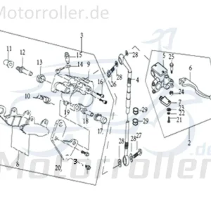 CPI Bremsschlauch Bremsleitung Hydraulikschlauch 505-12Y2-004 Hydraulik-Schlauch Hochdruckleitung Hydraulikleitung Brems-Schlauch Bestseller