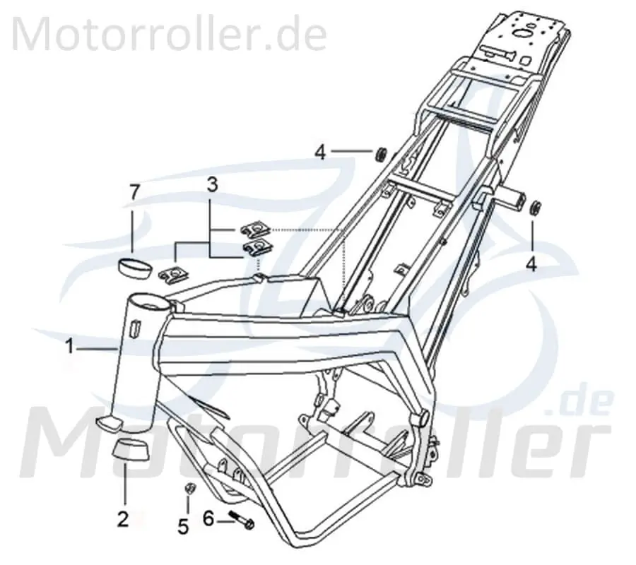 SMC Bundschraube M8x105mm Kreidler Motorrad 700-5787-08105-WZ Maschinenschraube Flanschschraube Flansch-Schraube Maschinen-Schraube Top-Seller