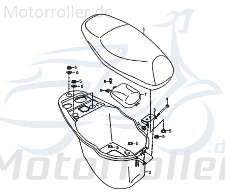 Rabatt Rex Capriolo 50 4T Bolzen Stehbolzen 50ccm 4Takt FIG.25-4 Gewindebolzen Zapfen Gewindestift Arretierbolzen Stiftschraube Gewinde-Stift