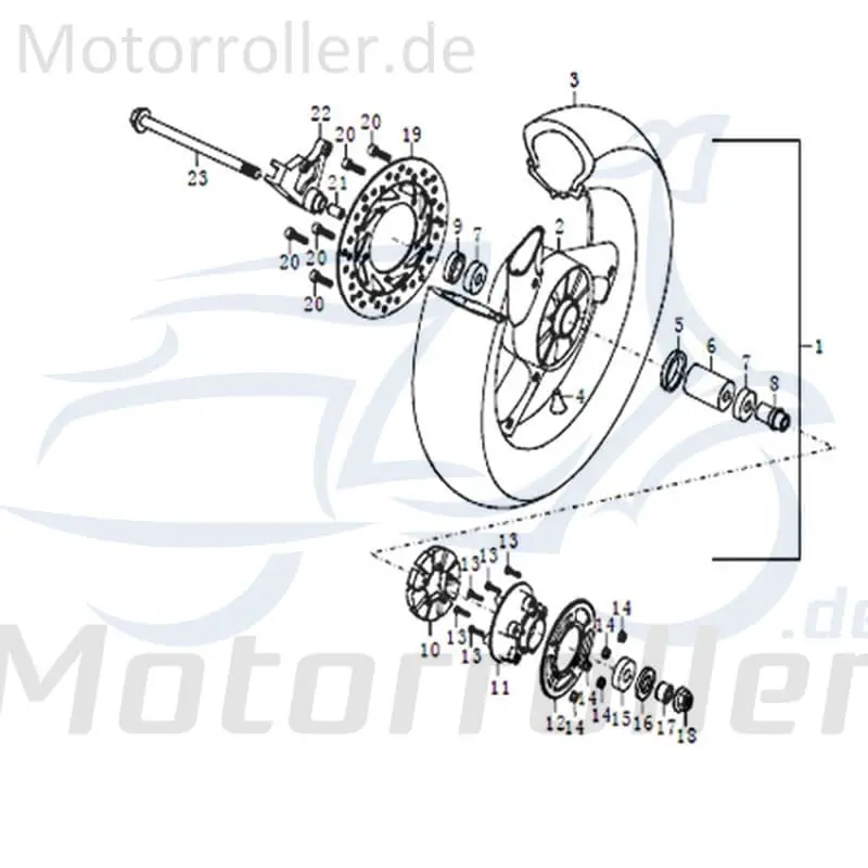 Kreidler STREET 125 DD Kugellager 125ccm 4Takt FIG.C28-15 Wälzlager Rillenkugellager Nadellager Rollenlager Kugel-Lager Wellenlager Sonderangebot