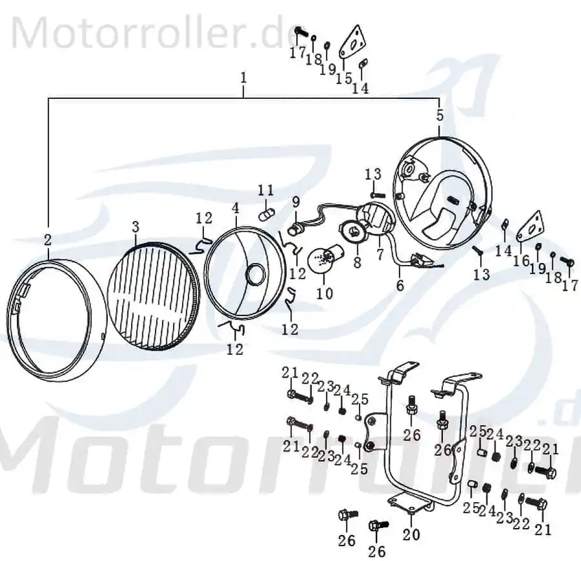 Kreidler STREET 125 DD Unterlegscheibe 125ccm 4Takt 91570 Distanzhalter U-Scheibe Washer Beilagscheibe Ausgleichsscheibe 125ccm-4Takt Neue Ware