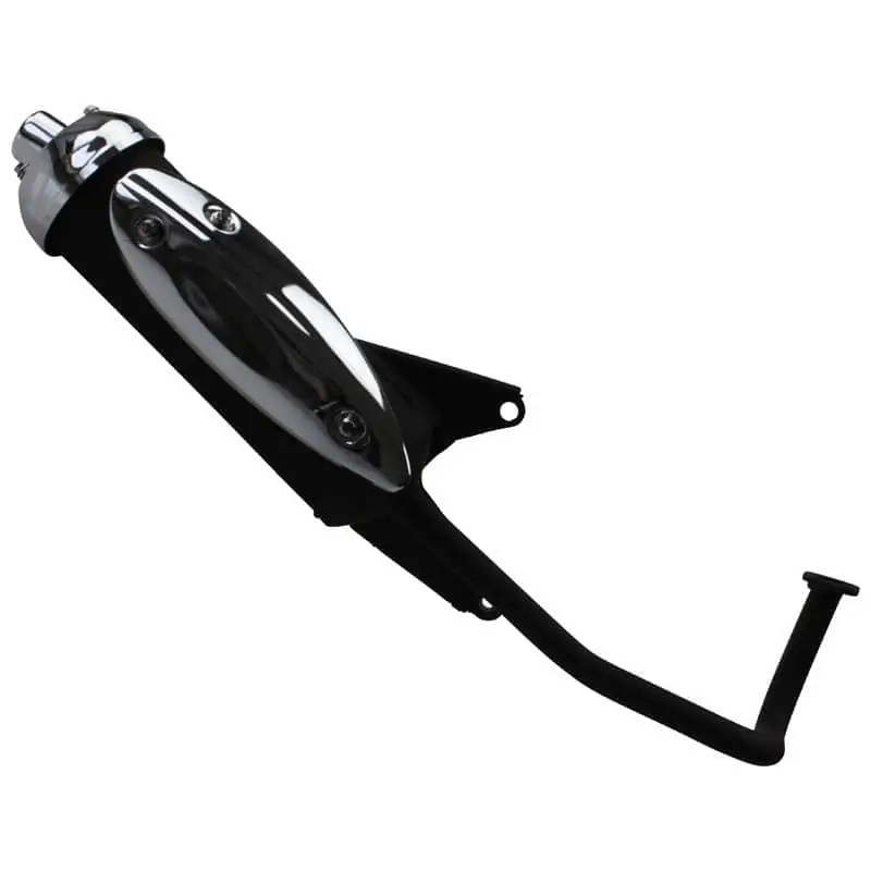 Gorilla Motor Works Black Jack 50 Auspuffanlage 50ccm Endschalldämpfer 4Takt 50cc 4T Auspuff Endtopf Schalldämpfer Knallerangebot